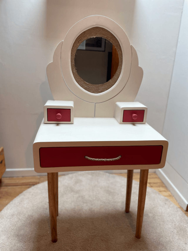 Coiffeuse en bois