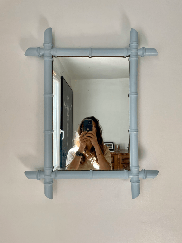 Miroir bambou