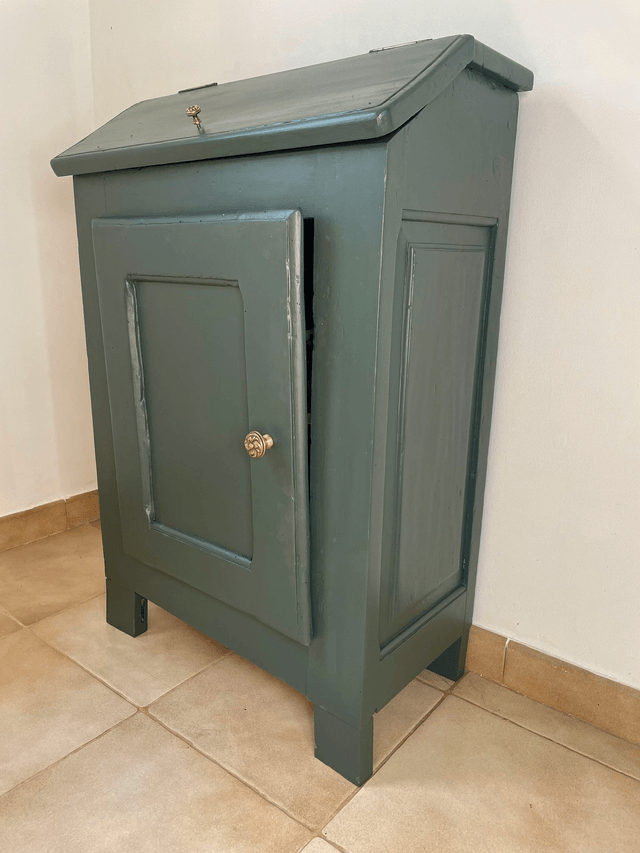 Console d'entrée verte