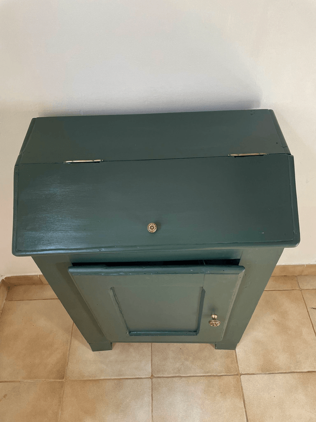 Console d'entrée verte