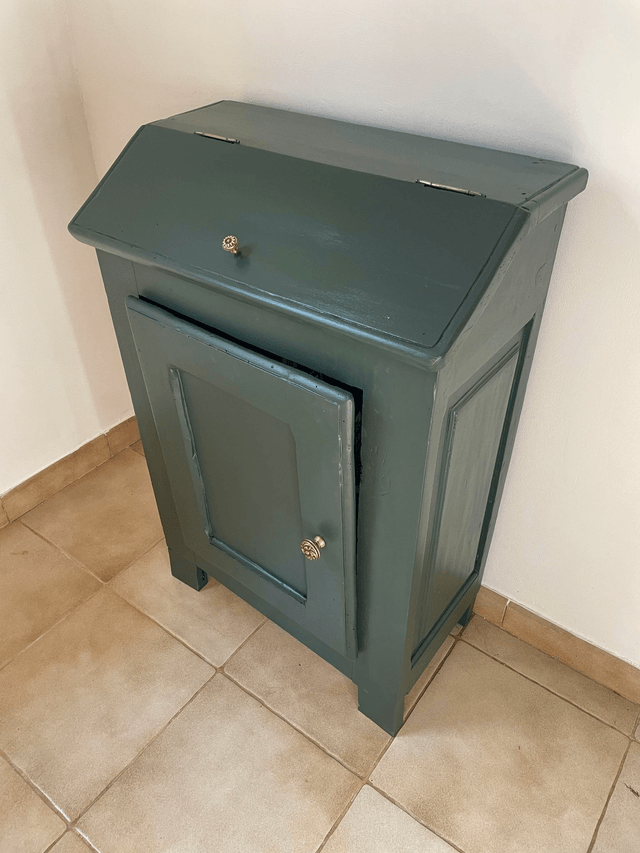 Console d'entrée verte