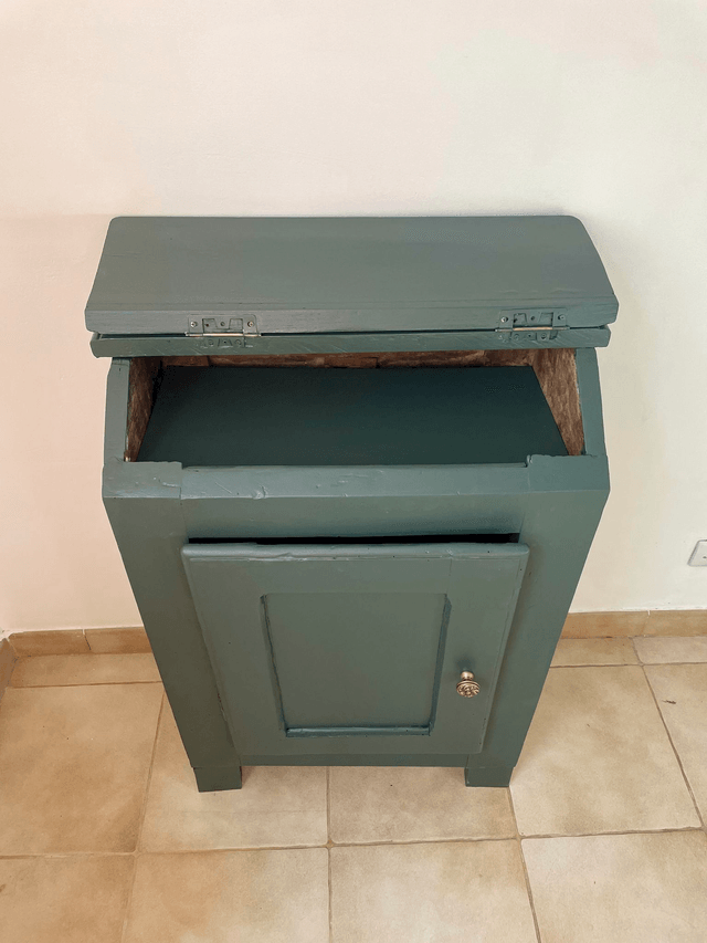 Console d'entrée verte