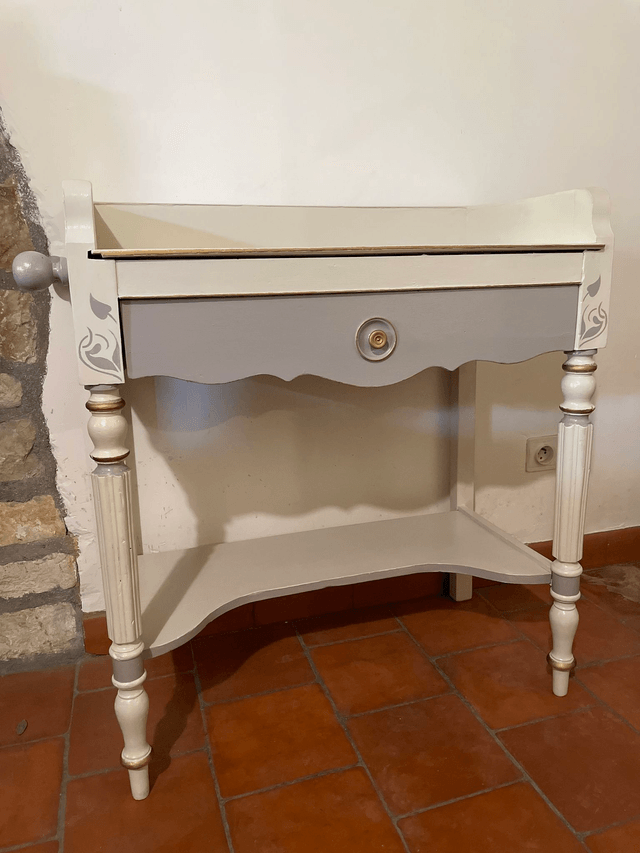 Desserte ou console d'entrée