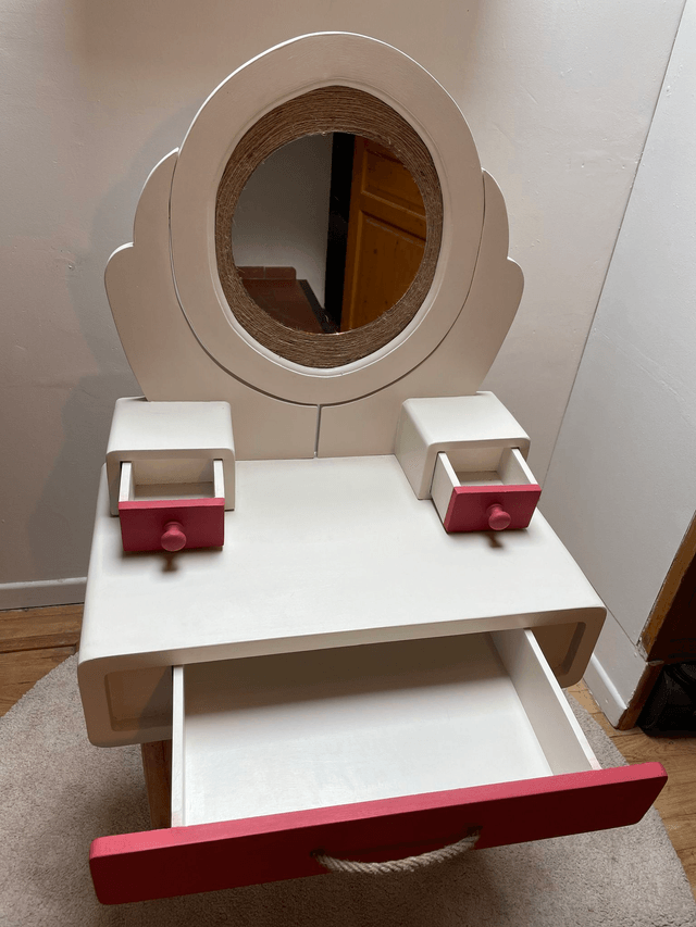 Coiffeuse en bois